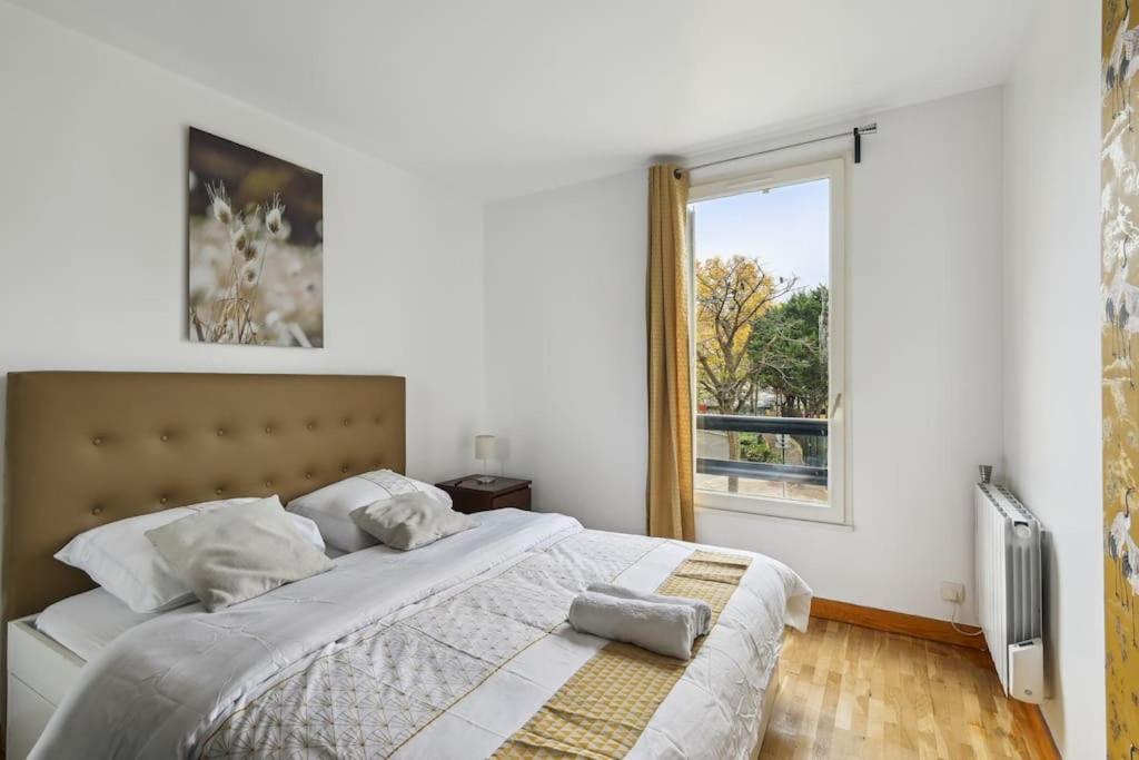 "Joie De Vivre" - Parisian Spacious & Charming Flat Asnieres-sur-Seine Bagian luar foto